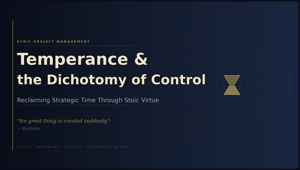 Reclaim Your Day With Temperance in Task Mastery