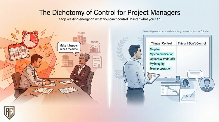 The Dichotomy of Control for Project Managers