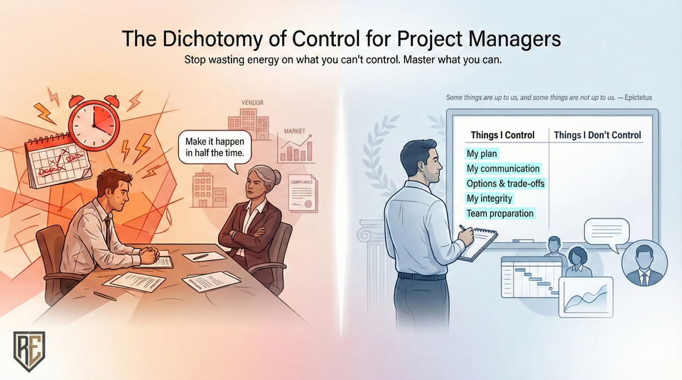 The Dichotomy of Control for Project Managers